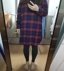 키작맘으로 구매했더니 딱맞아요!! 일반 레깅스는 항상 좀 길어서 가운데에 주름잡혔는