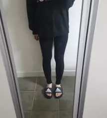 차콜하고 메란지 구입해서 입고있다가 블랙도샀어요ㅎㅎ
