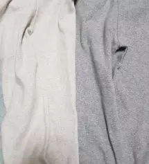 오트밀xs랑 메란지는 사이즈가 없어서 s로 샀어요.
