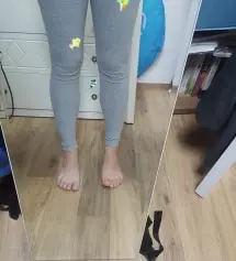 사이즈때문에 고민많이했는데 저는 레깅스가 짧은게 싫어서 일반으로 주문했어요.   착
