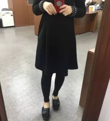 키작맘 찰떡스판 블랙으로 S/M 하나씩 샀어요
