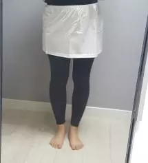 길이 때문에 한참 고민하다가 키작맘으로 주문을 해버렸어요. 키작맘 하나 그냥 하나 하