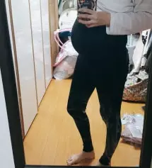 첫째 출산하고나서도 임부레깅스를 계속 입게되어서, 둘째 출산준비하며 추가로 더 샀어