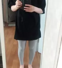 블랙사보고 질이 괜찮길래 메란지로 하나 더샀어요 겨울에 입기는 춥지만 집에서 입기 