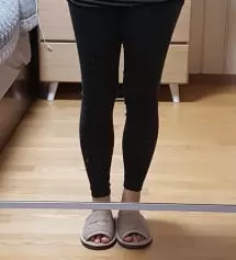 1+1으로 블랙 진차콜 두개 샀어요~ 블랙은 바지로 구매해서 안살려고 했는데 M사이즈 재