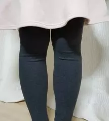 기모는 부담스럽고 만삭때까지 입을 생각으로 고민고민하다 찰떡으로 주문했어요 
