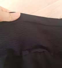 임신전에 입던 청바지를 입고 다녔는데요
