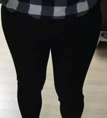 정말 찰떡스판이에요. 배 나오기 시작하면 롱티랑 같이입으면 딱이에요ㅎㅎ
