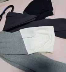 키가 158이라 작아 레깅스 사면 간혹 길어서 안예쁜데 키작은 맘으로 구매하니 딱 맞네