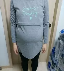 조리원에서 내의 대신 입으려고 레깅스로 샀어요. 다리가 긴편이라서 보통은 짧아서 잘