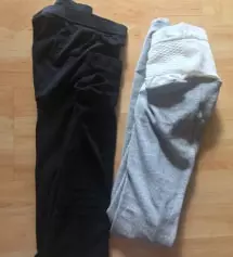 쫀쫀하고 생각보다 도톰해서 좋아요. 배가 많이 나오면 힘들수도 있겠지만 아직은 배가