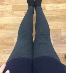 제 키가 174인데 기장 안짧고 촉감도 좋아요 :) 다만, 먼지가 레깅스에 붙는게 조금 아