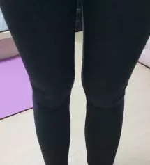 입는 순간 생각보다 쫀쫀해서 배에 압박이되면 
