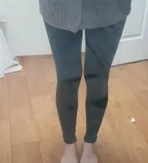 배가 나오기 시작해서 구매했어요, 확실히 입으니 배가 편하네요 이쁘게 잘입을께요