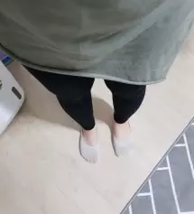 매번 레깅스사면 길이가 짧았는데 이건 딱이에요ㅎ
