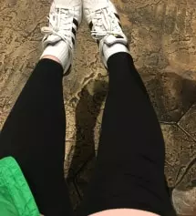 여기서 겨울 레깅스사거 질입고 이제 봄이라서 구매해서 입었는데 너무 맘에들어요 라지