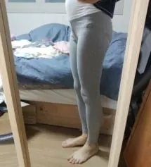 중기로 넘어가니 기존 레깅스는 입을수가 없어서 이번에 구매했어요. 생각보다 면이 톡