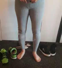 레깅스는 키가 커서 대부분 짧을까봐 신중히 고르는 편인데. 소임 레깅스 길이도 적당하