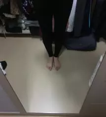 저번에 멜란지를 샀었는데 너무 잘 입어서 이번엔 블랙 하나 더 샀어요~ 
