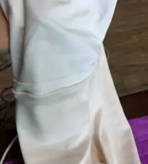 메란지는 키작맘으로 사서 길이 딱 좋고요 짱짱합니다 색상도 마음에 들고요
