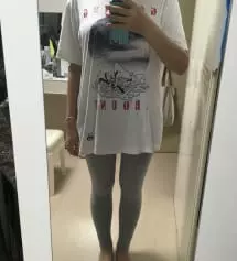 임신하고 래깅스는 처음인데 사이즈, 소재, 착용감 등등 너무 마음에 들어요. 날추워지