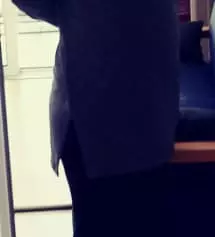 검정 구입! 만삭 때까지 입으려고 제일 큰 사이즈 했어요~ 너무너무 편하게 잘 맞아요^