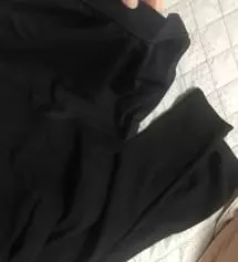 키가 작은걸 탓해야겠죠..... 생각보다 많이 접어야해요 어차피 위쪽에서 접어 입으면 