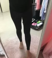 현재 35주 169에 64kg인데 사이즈 고민 엄청 하다가 결국 블랙은 M, 진챠콜 L로 다르게