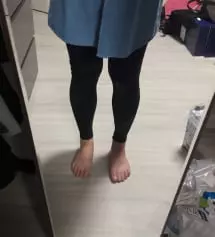 157cm  키작맘인데 조금 커서 주름은 지네요
