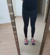 15주3일 163에 54kg에요 지금 입기 딱 좋아요
