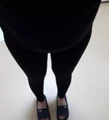 진차콜이랑 블랙 두개 샀어요 키가 153인데 정말 딱 좋아요! 근데 21주라서 아직 만삭은