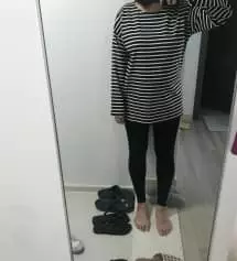 160/64 키작맘 엠사이즈 딱 적당해요
