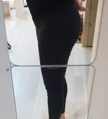 배, 다리 모두 조이지 않고 편안해요 면 느낌도 부드럽네요 임신 14주차인데 후기에도 