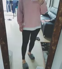 살이 너무쪄서 s가 맞을까 했는데, 딱 알맞게 맞더라구요!
