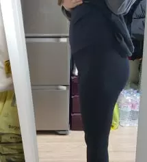 임부 레깅스 처음 입어보는데
