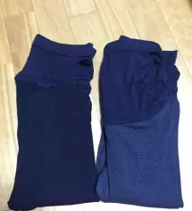 아직 초기라 배가 많이 안나와서  배부분이 조금 크지만 편해요^^ 임신전에 입던 그런 