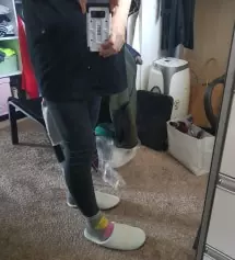 진작 살껄 너무 편해요~~ 갑자기 추워져서 샀는데 배 있는 부분도 부드럽게 감싸주고 압