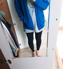 베이비페어에서 직접 만져보고 산 레깅스보다 더 좋아요 부드러워서 신축성이 좀 떨어질