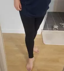 쫀득하고 도톰하니 좋아요. 개월수차니까 레깅스만 찾게 되네요~~