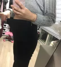 키 155 . 몸무게 56 임신 21주입니다
