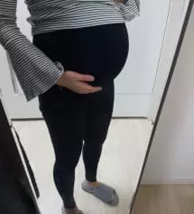 너무 좋아요~ 소재도 너무 좋고 두께감도 지금 입기에 딱 좋아요!! 만삭인데 배 부분도