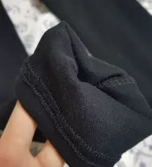 일단 키가 좀 있고 하체가 튼튼한 편인데 기장이 딱 발목에 와서 좋고
