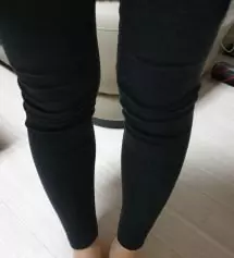 상품평에 다들 찰떡으로 잘 맞는다고 하셔서 샀는데..제 체형에는 찰떡이 아니었어요.
