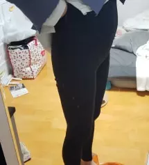 정말 찰떡처럼 편해요!!!! 첫 레깅스 시도 인데
