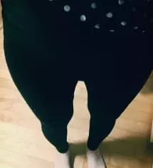 임신5개월차가 되면서 기존에 입던 검정레깅스들이 배가 불편하게 느껴지기 시작해서 구