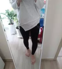 사이즈 교환할려다가 그냥 입을려구요~ㅠ
