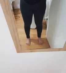 유**로에서 갔던 레깅스는 xl인데 임신 중기까지만 겨우 입었는데 후기 되니까 넘 답답