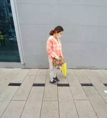 키작맘에게 좋은 길이감 같습니다.
