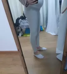 165cm. 60kg 27주입니다
