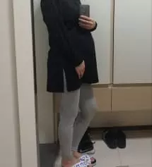 길이가 짧을까바 배가 타이트할까바 걱정했었는데
